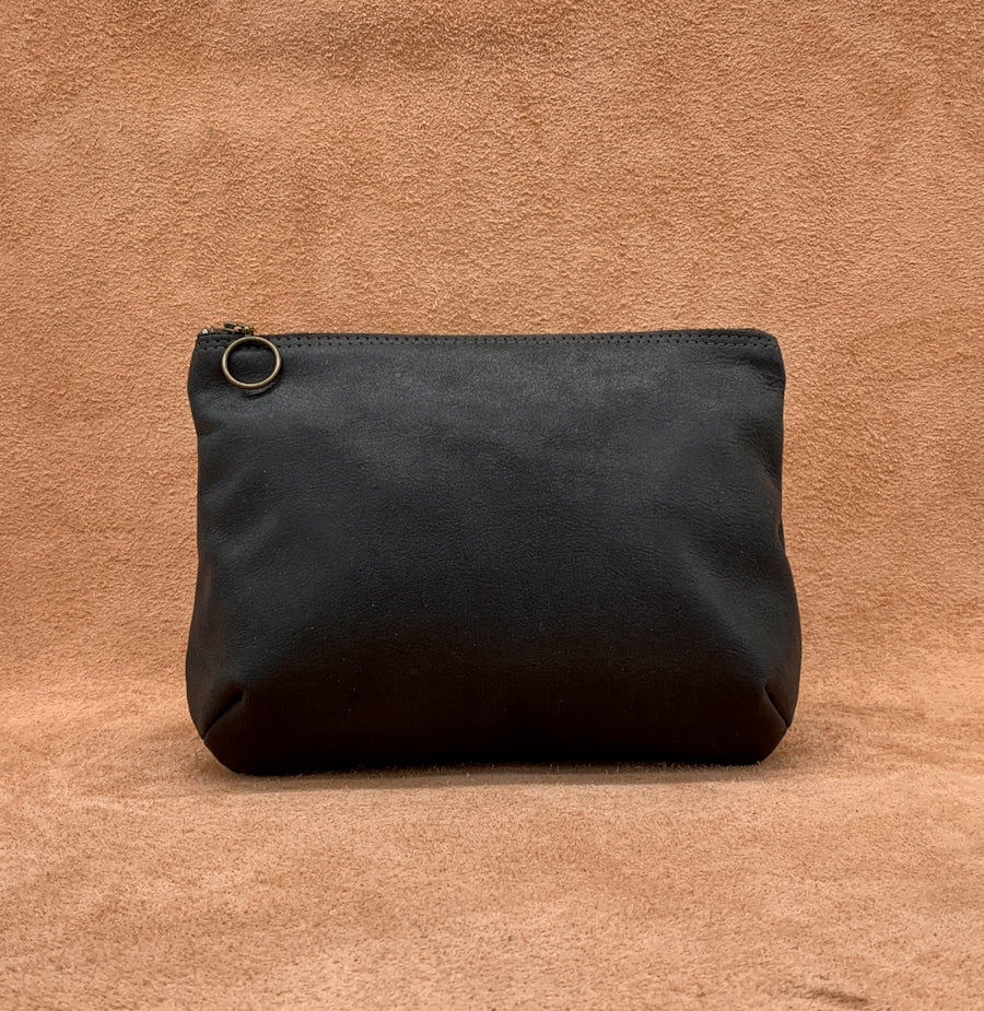 CHARLES: Leather Wash Bag Collection